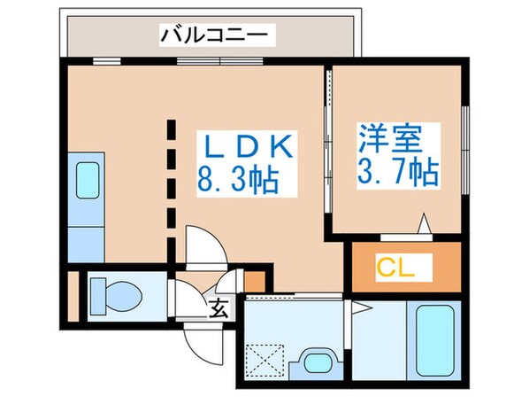 MillionelⅢの物件間取画像